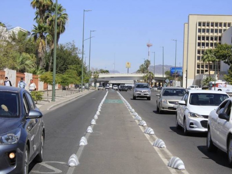 Incrementarán ciclocarriles e instalación de confibicis en Hermosillo