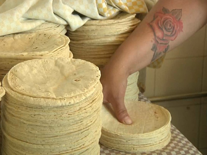 Incremento de la tortilla de un 11% en el estado