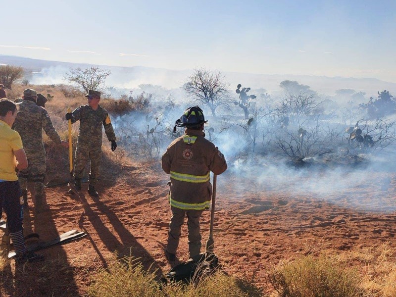 Incrementó la cantidad de incendios en Zacatecas: Protección Civil