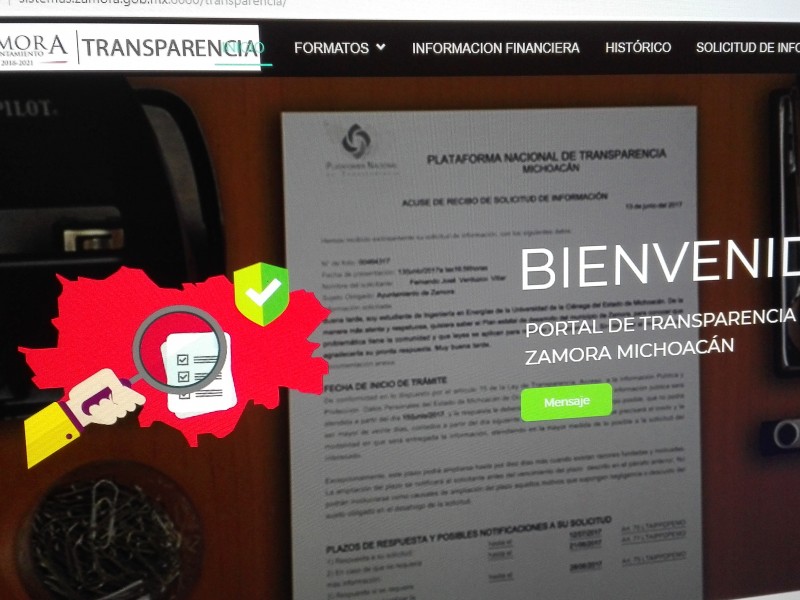 Incumplen Ayuntamientos con ley de transparencia