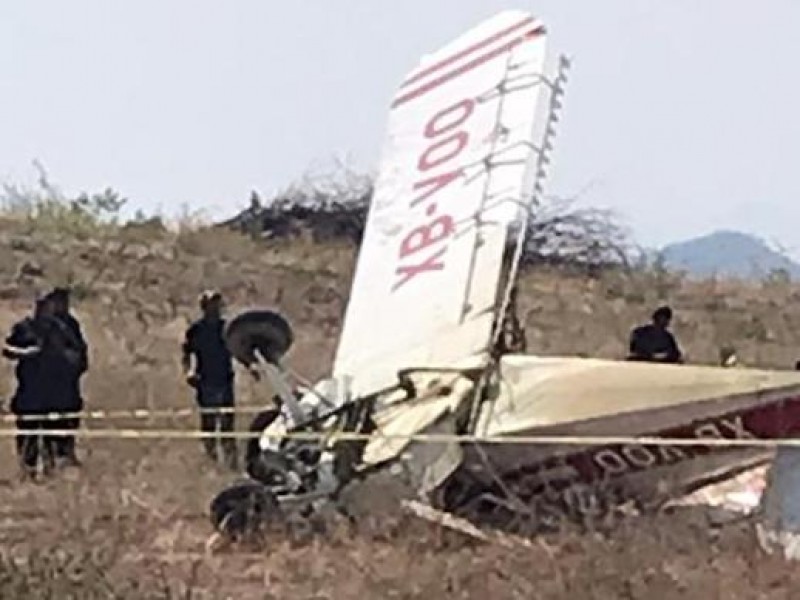 Indagan caída de aeronave en Tepalcatepec; murió piloto