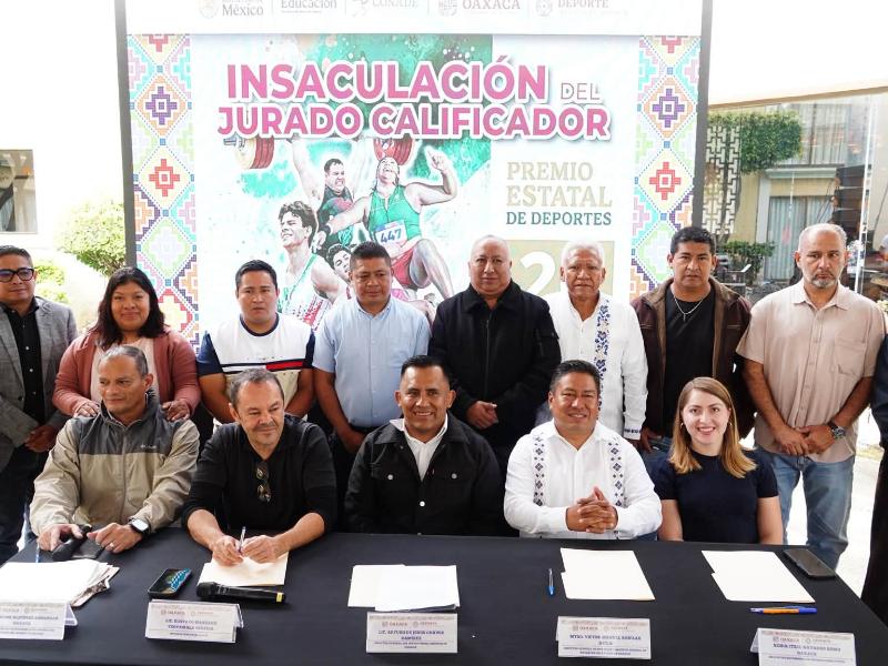 Indeporte integra jurado para elegir ganadores del Premio Estatal del Deporte 2026