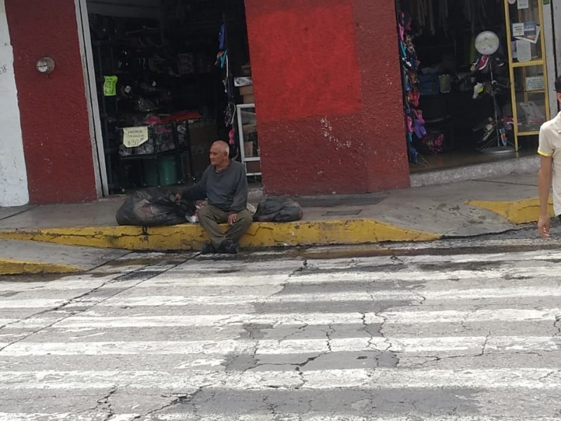 Indigencia invisible ante los ojos de la autoridad