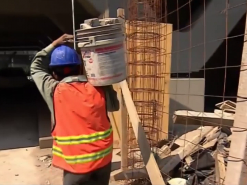 Industria de la construcción utiliza grandes cantidades de agua