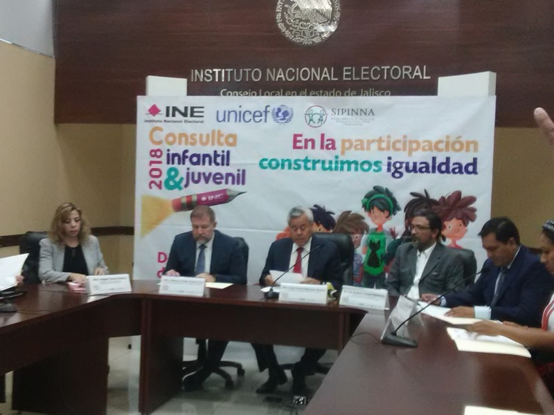 INE anuncia consulta infantil y juvenil 2018