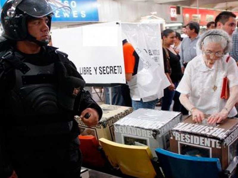 INE requerirá seguridad durante elecciones