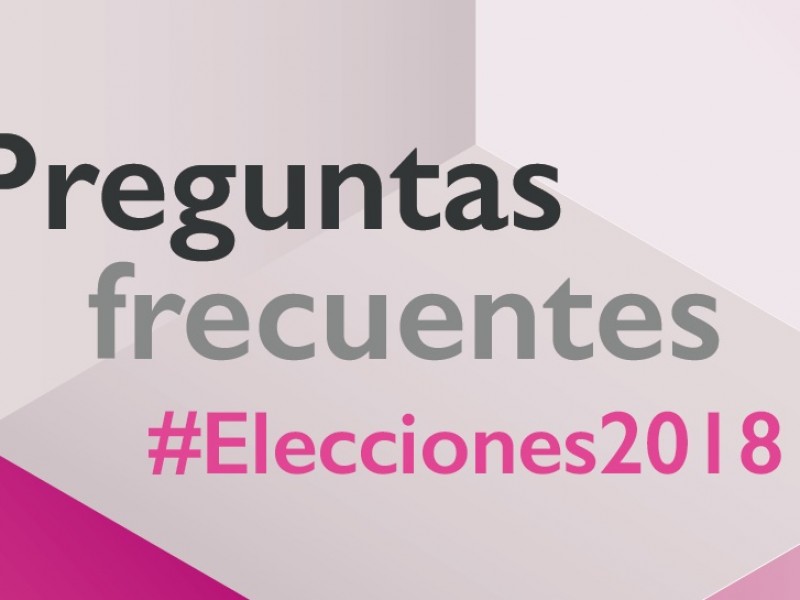 INE responde preguntas más frecuentes del electorado