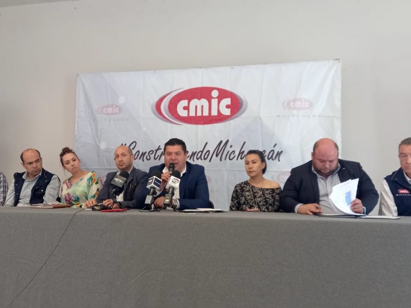 Inflación provoca recuperación lenta del sector constructor: CMIC Michoacán