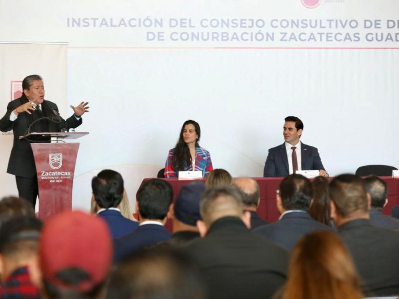 Informa gobernador inversión extrajera en Zacatecas