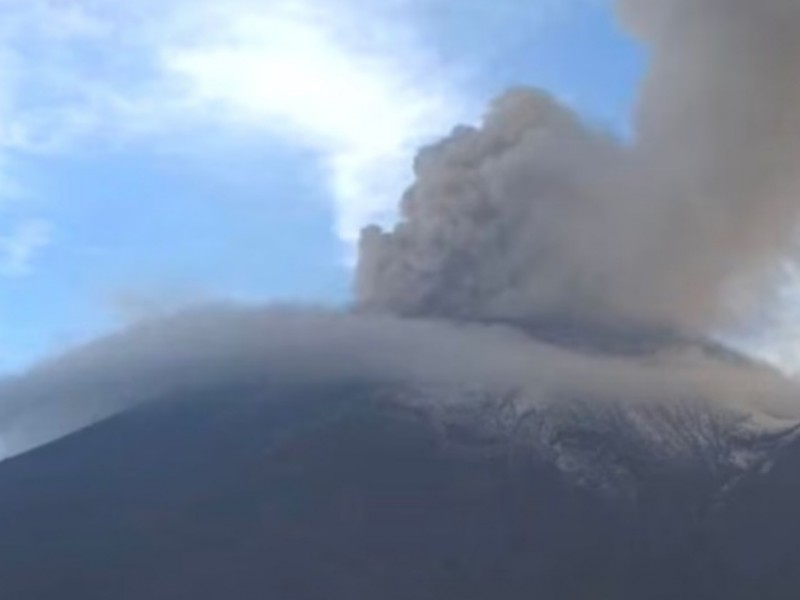 INFORMA PROTECCIÓN CIVIL ESTATAL ACTIVIDAD DEL VOLCÁN POPOCATÉPETL