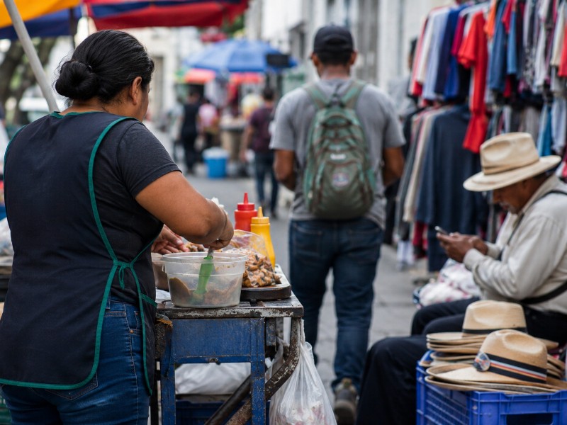 Informalidad laboral en México sube a 54.8 % durante primer trimestre 2026