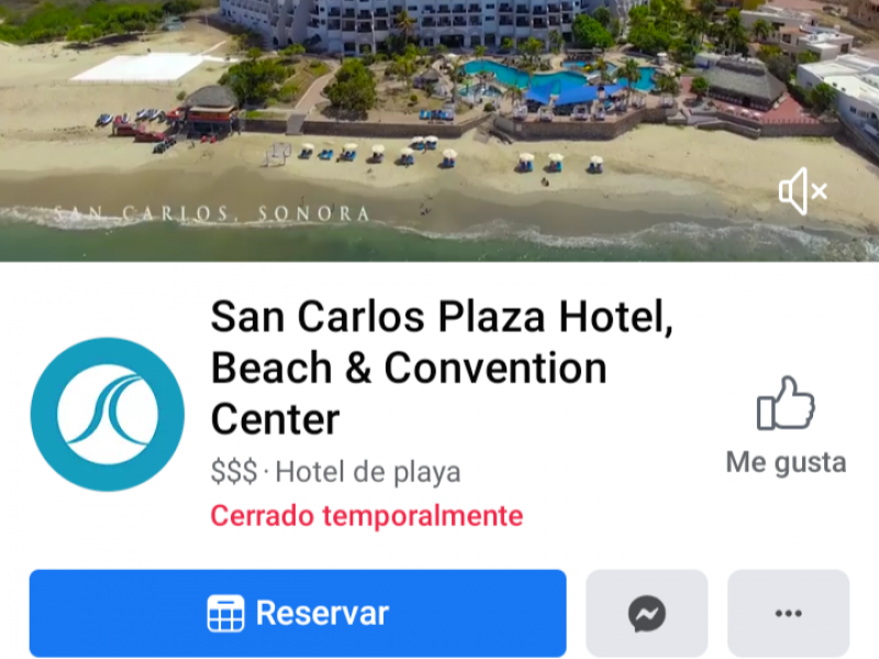Informan cierre temporal de Hotel San Carlos Plaza