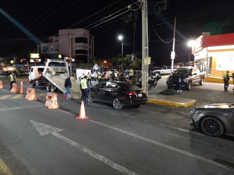 Infraccionados 21 conductores morelianos por conducir en estado de ebriedad