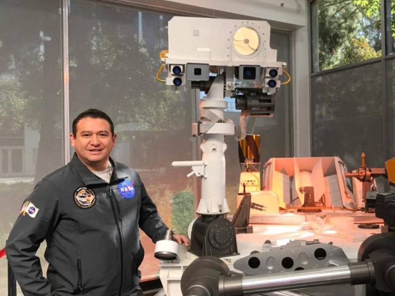 Ingeniero chiapaneco, pieza clave en la amartización del Rover Perseverance