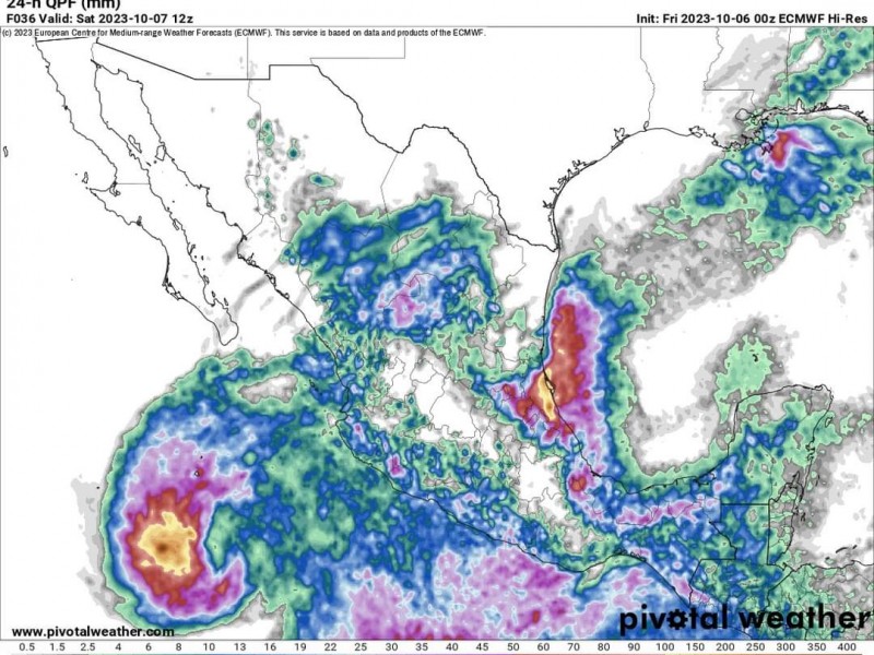 Ingresa Frente Frio 4 al territorio Veracruzano