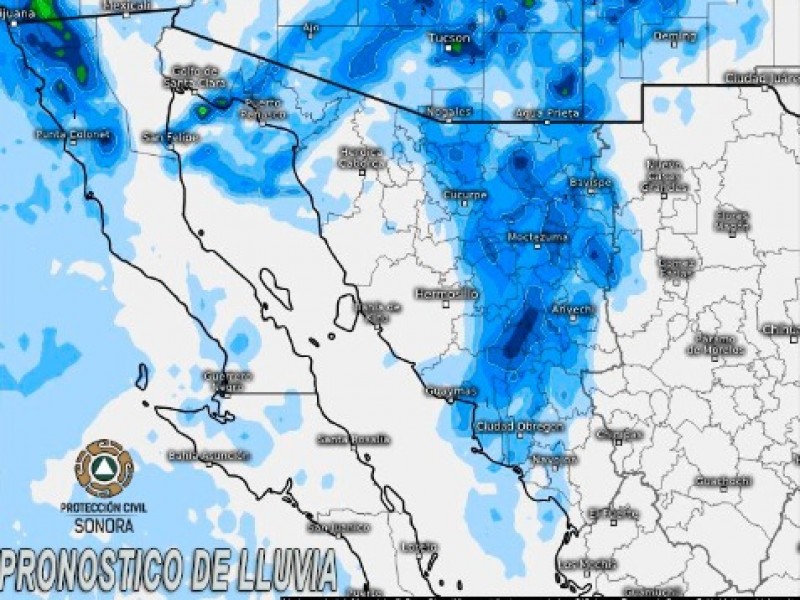 Ingresa nuevo frente frío a Sonora