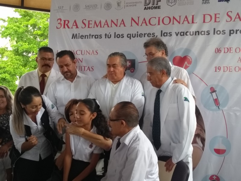 Inicia 3ra Semana Nacional de Salud