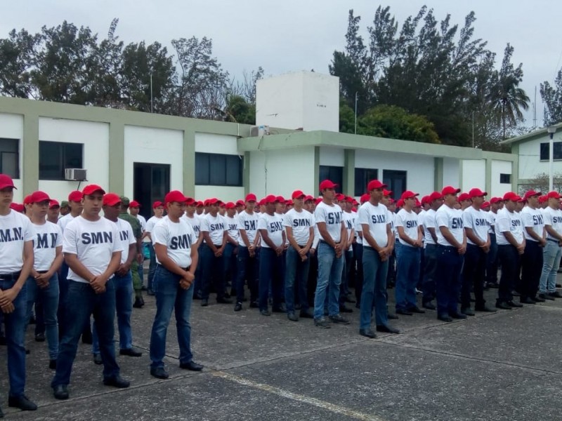 Inicia adiestramiento del Servicio Militar