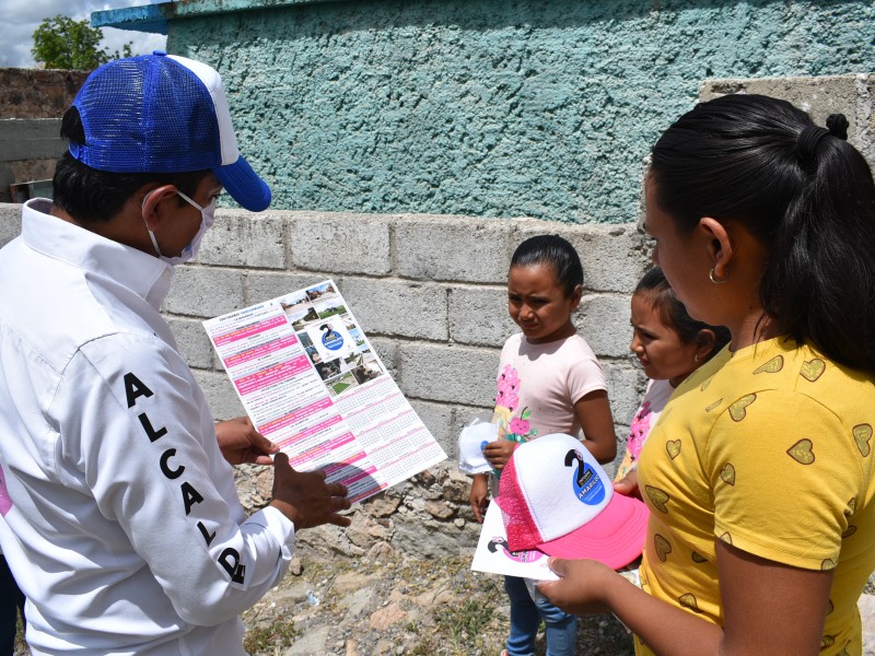 Inicia Amarildo Bàrcenas entrega de 2o. Informe de Gobierno