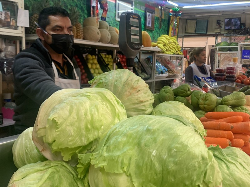 Inicia Año Nuevo con incrementos en verdura y fruta económica.