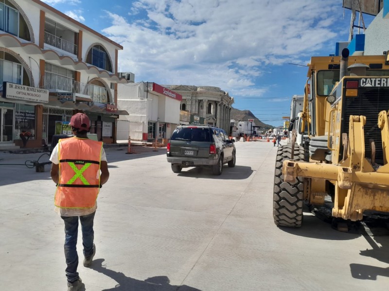 Inicia apertura de vialidades en el centro