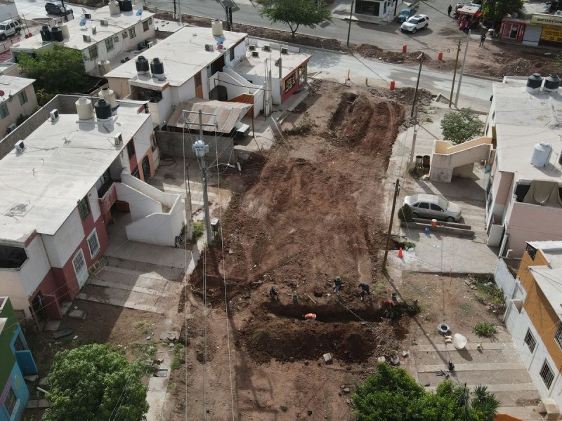 Inicia Ayuntamiento de Guaymas tres obras de pavimentación