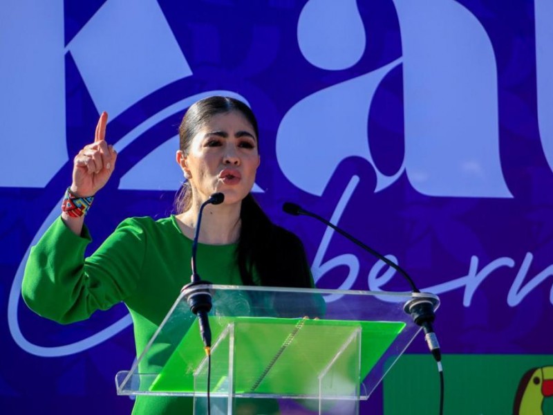 Inicia campaña a gobernadora de Querétaro Katia Reséndiz del PVEM