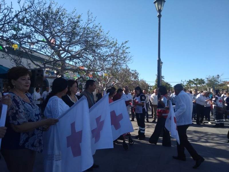 Inicia campaña de colecta anual de Cruz Roja