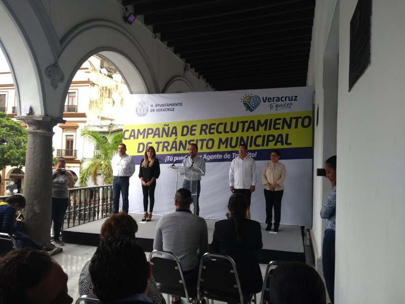 Inicia campaña de reclutamiento para corporación de Tránsito