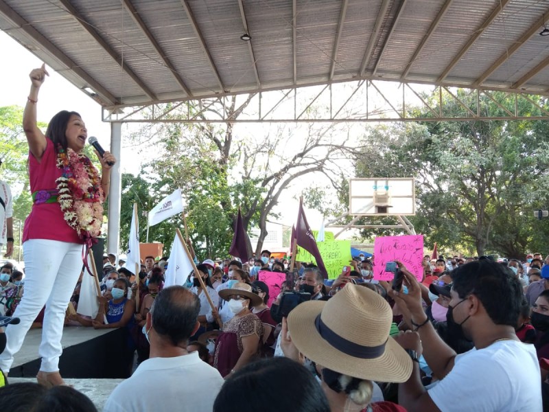 Inicia campaña Maricarmen Cabrera, candidata de Morena a la presidencia