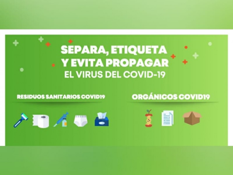 Inicia campaña para la correcta separación de residuos sanitarios