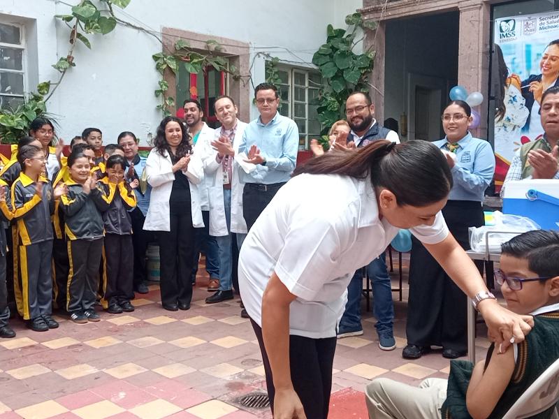 Inicia campaña de vacunación invernal en La Piedad