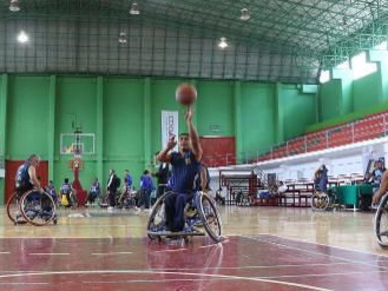 Inicia campeonato de basquetbol de silla de ruedas Edomex