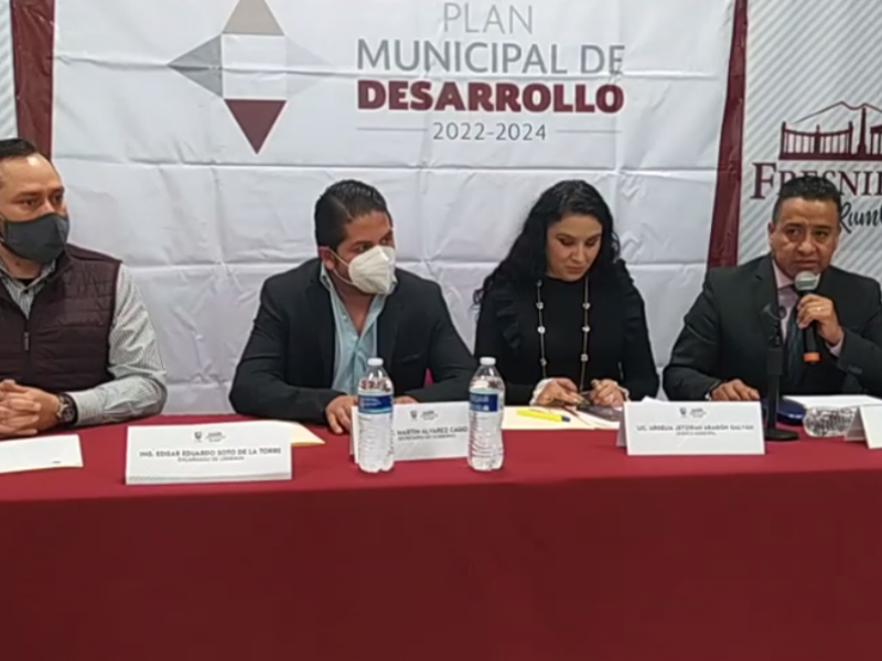 Inicia capacitación regional del Plan Municipal de Desarrollo en Fresnillo