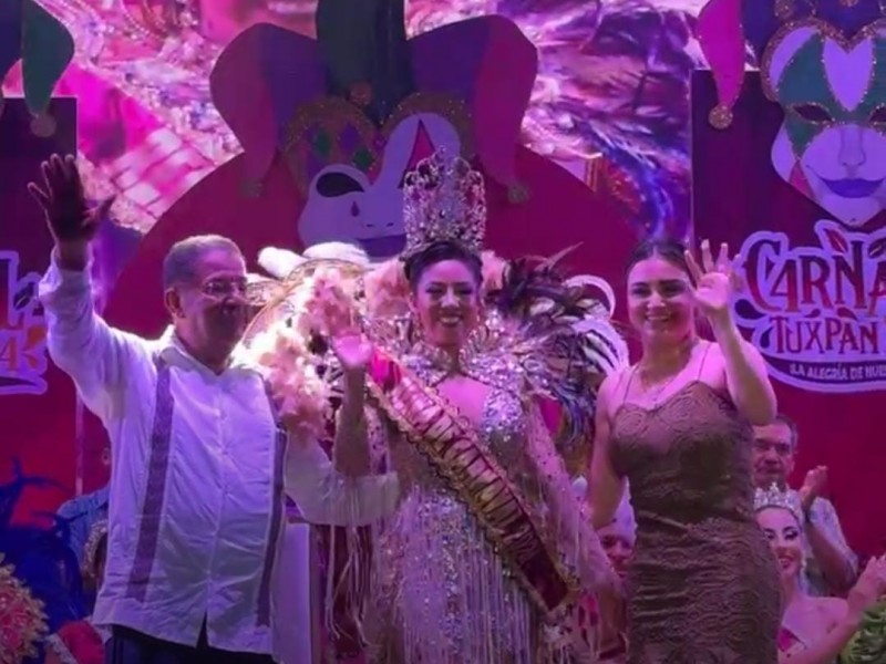 Inicia Carnaval Tuxpan con Coronación y Quema del Mal Humor