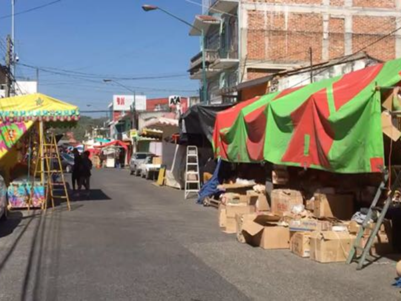 Inicia cierre de calles por fiestas guadalupanas