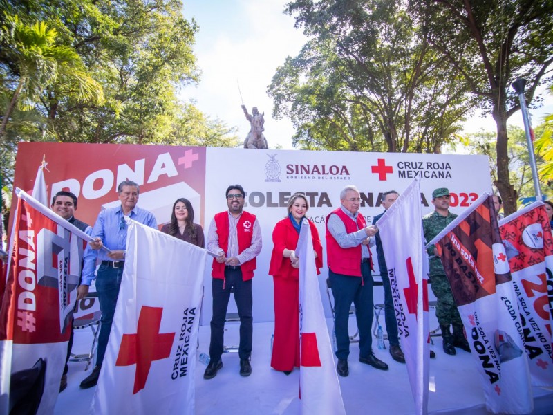 Inicia colecta 2023 de Cruz Roja Sinaloa