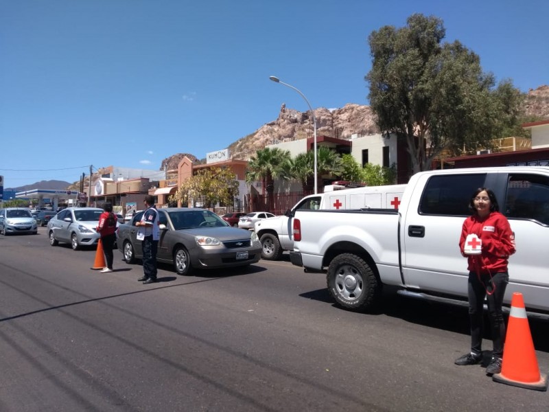 Inicia Colecta Cruz Roja Guaymas