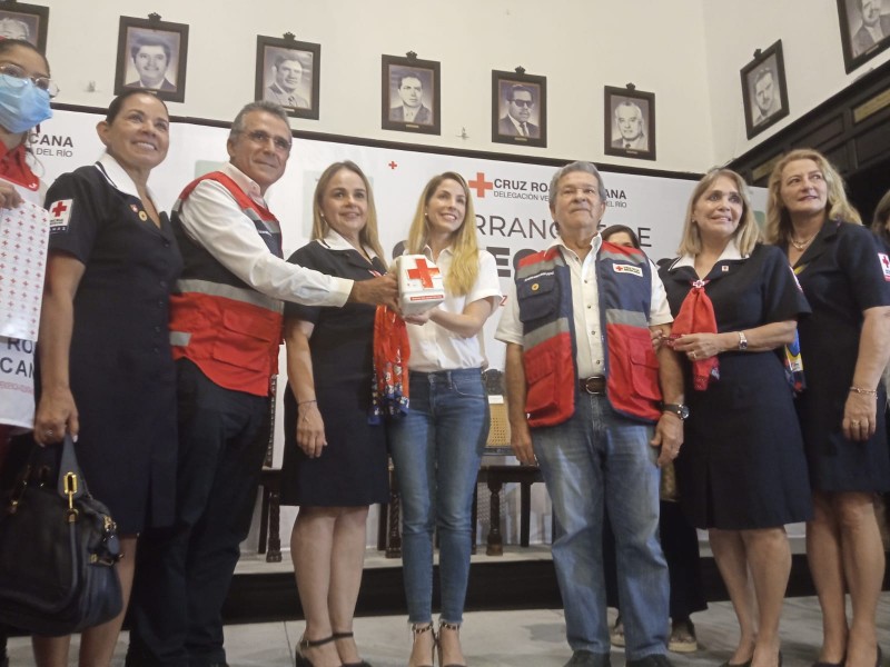 Inicia colecta Cruz Roja se buscan 3 millones de pesos