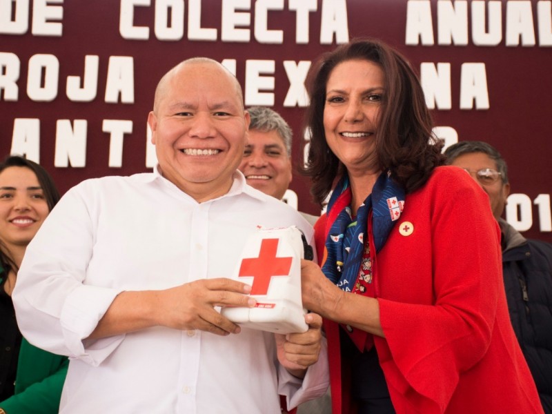Inicia Colecta Nacional de Cruz Roja Mexicana