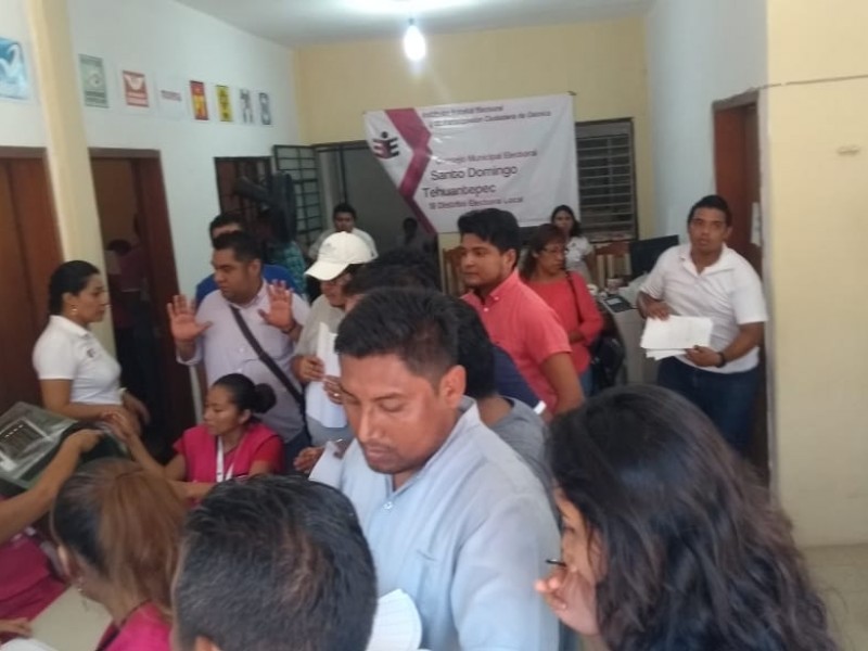 Inicia cómputo final de actas en Tehuantepec