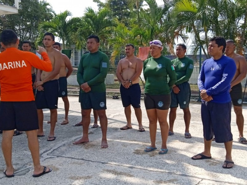 Inicia curso de Rescate Acuático Semana Santa Tuxpan