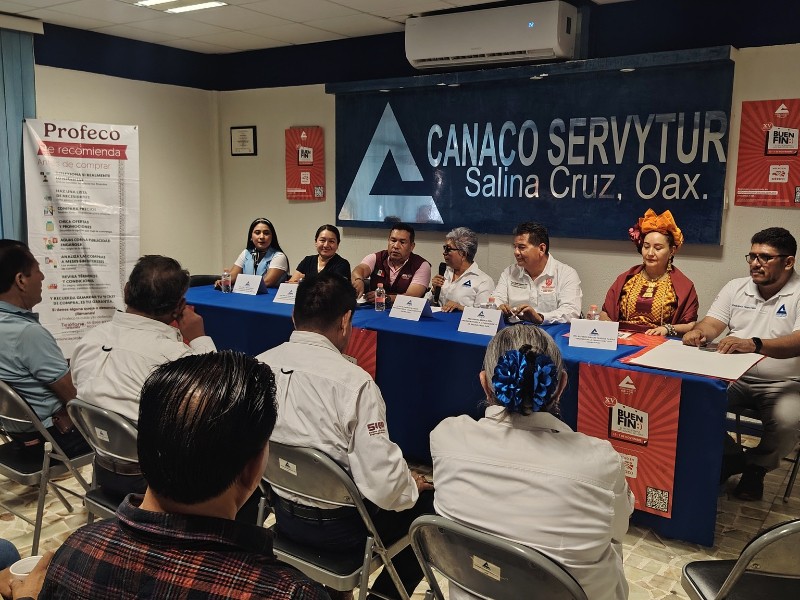 Inicia el Buen Fin en Salina Cruz para fortalecer el comercio formal