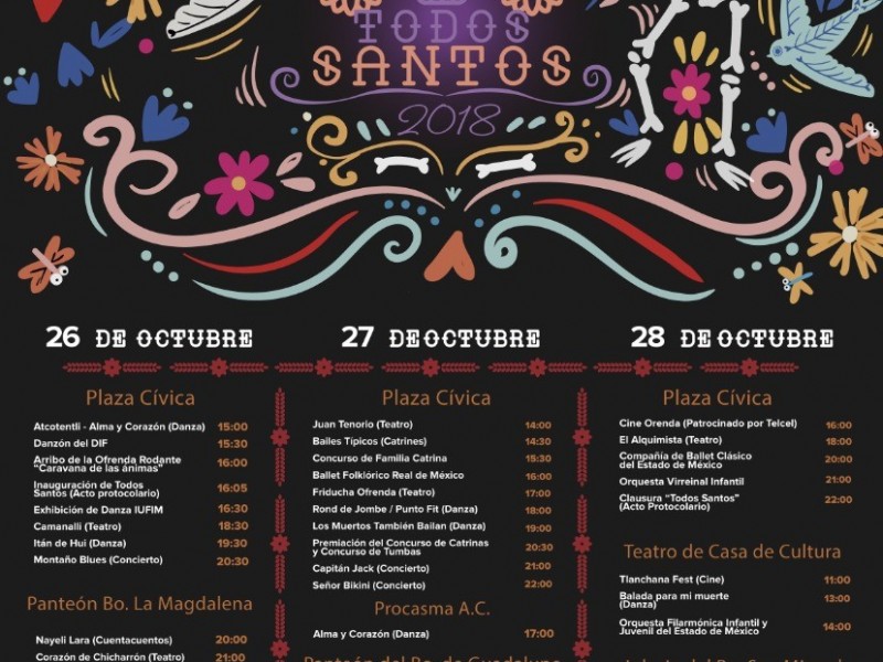 Inicia Festival Todos los Santos