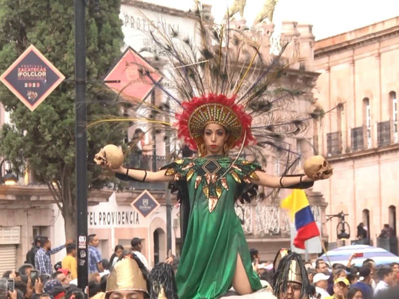 Inicia Festival Zacatecas del Folclor Internacional 2023