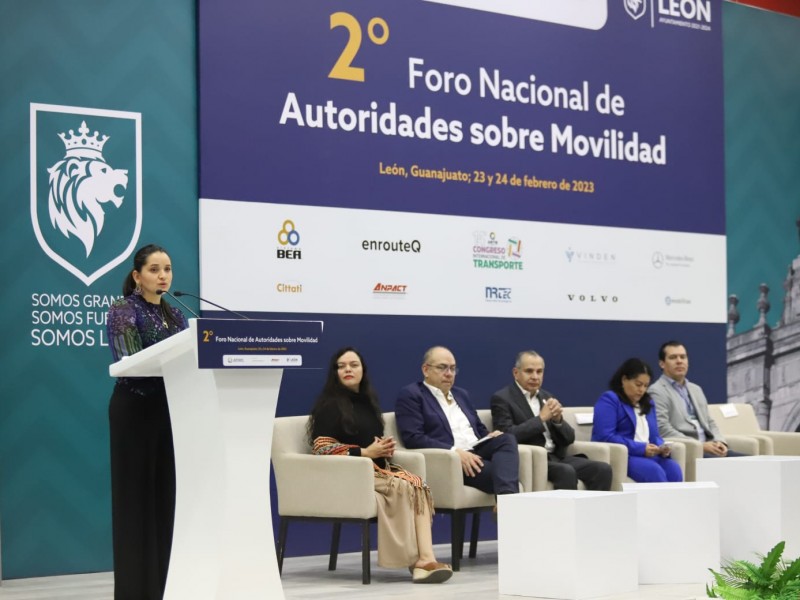 Inicia Foro Nacional de Movilidad en León con 21 estados