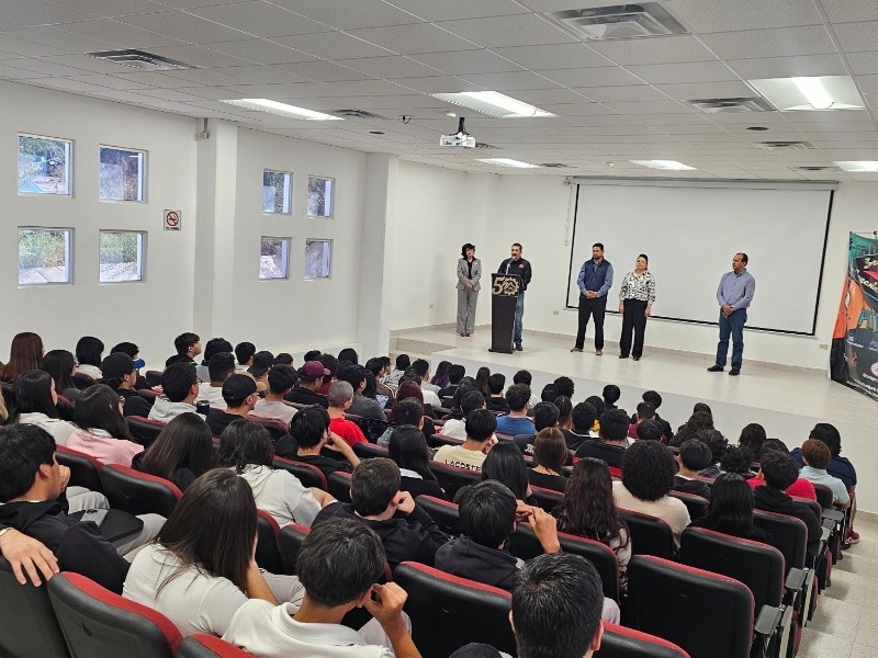 Inicia jornada académica de ingeniería industrial en TNMEX Campus Nogales