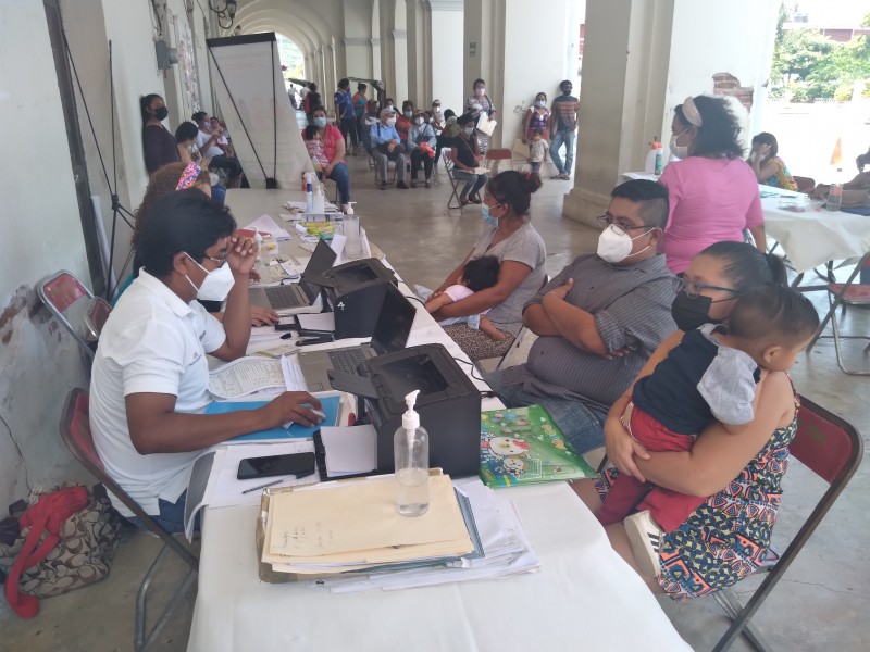 Inicia jornada de registros de nacimientos gratuito en Tehuantepec