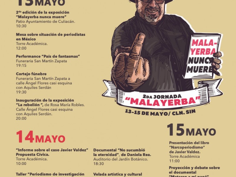 Inicia la semana en memoria a Javier Valdez