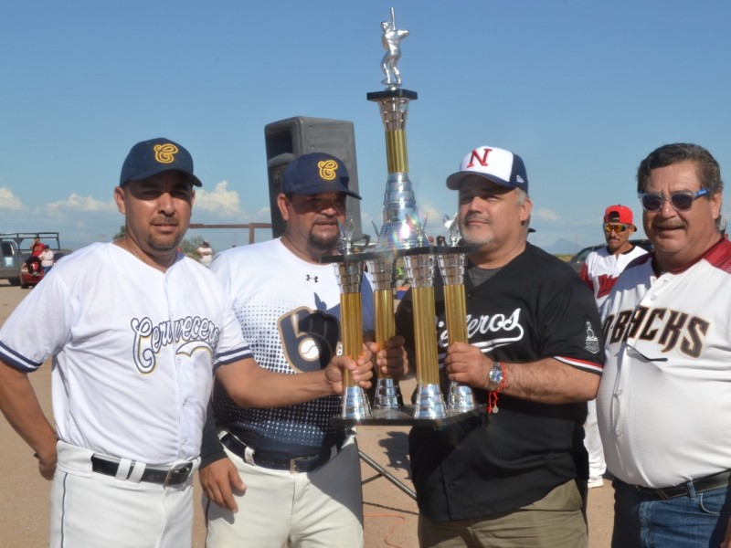 Inicia liga municipal de béisbol en Empalme